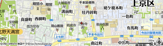 京都府京都市上京区風呂屋町68周辺の地図