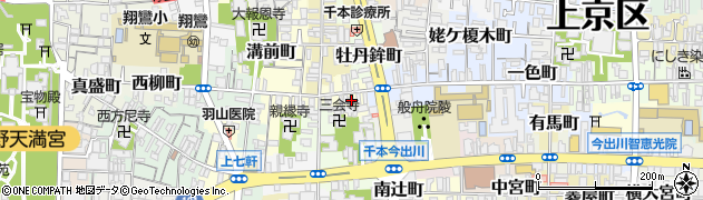 京都府京都市上京区風呂屋町63周辺の地図