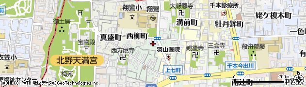 京都府京都市上京区東柳町547周辺の地図