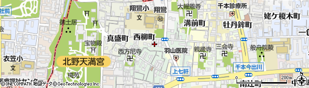 京都府京都市上京区東柳町549周辺の地図