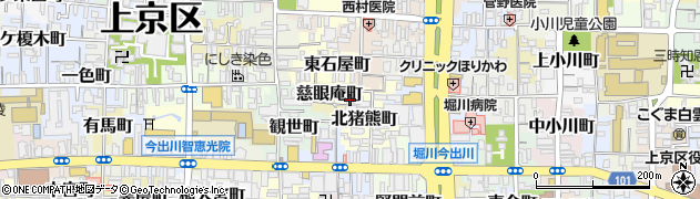 京都府京都市上京区北猪熊町294周辺の地図