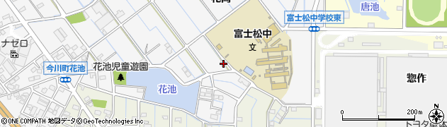 愛知県刈谷市今川町花岡周辺の地図