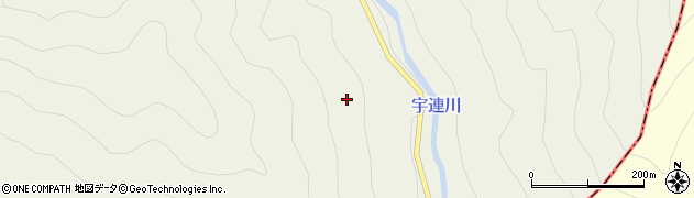 愛知県設楽町（北設楽郡）川合（長ゾレ）周辺の地図
