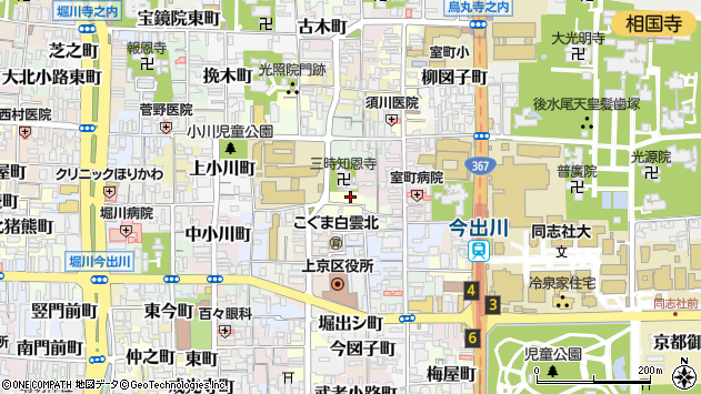 〒602-0041 京都府京都市上京区中御霊図子町の地図