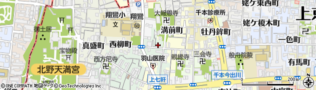 京都府京都市上京区東柳町564周辺の地図