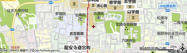 京都府京都市北区等持院北町周辺の地図