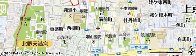 京都府京都市上京区東柳町565周辺の地図