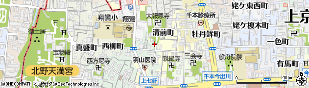 京都府京都市上京区東柳町567周辺の地図