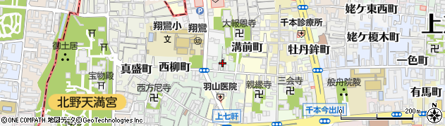 京都府京都市上京区東柳町562周辺の地図