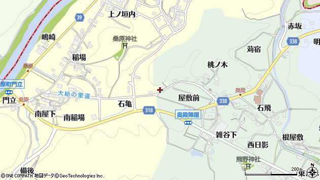 〒444-2141 愛知県岡崎市桑原町の地図