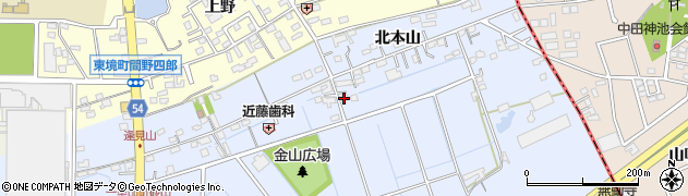 愛知県刈谷市一里山町北本山71周辺の地図