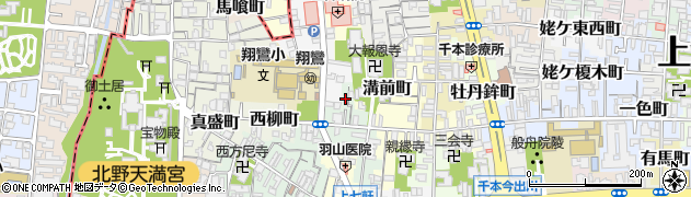京都府京都市上京区東柳町563周辺の地図