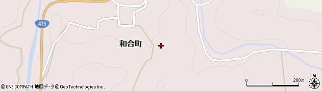 愛知県豊田市和合町（日影）周辺の地図