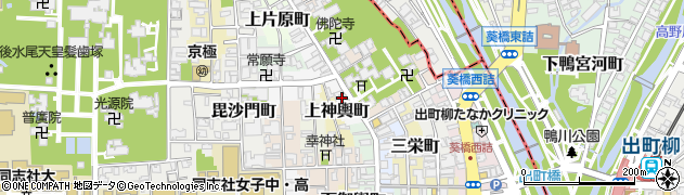 京都府京都市上京区本満寺前町58周辺の地図