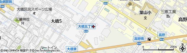 株式会社山幸　滋賀営業所周辺の地図