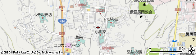 ロイヤルマンション　伊豆長岡周辺の地図