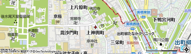 京都府京都市上京区本満寺前町55周辺の地図