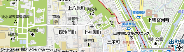 京都府京都市上京区本満寺前町54周辺の地図