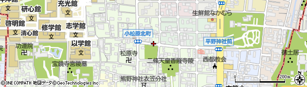 小松原児童公園前周辺の地図