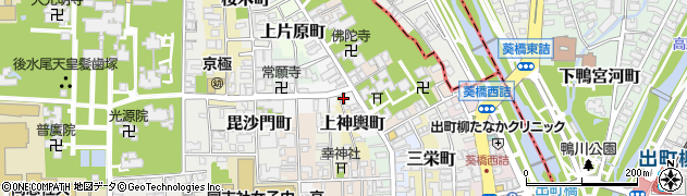 京都府京都市上京区本満寺前町268周辺の地図