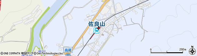 佐良山駅周辺の地図