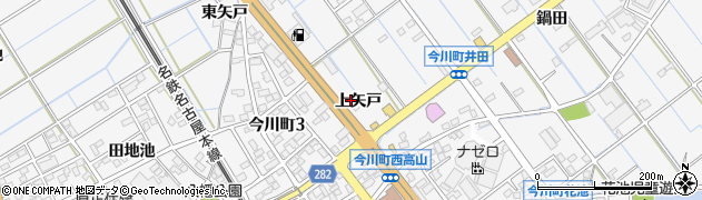 愛知県刈谷市今川町（上矢戸）周辺の地図