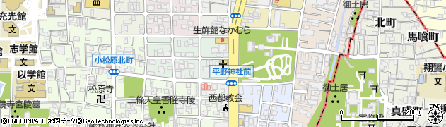 和食さと 平野神社店周辺の地図