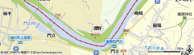 愛知県豊田市琴平町（玄野）周辺の地図