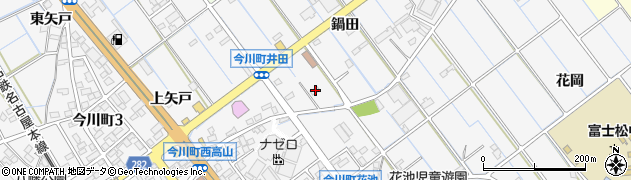 愛知県刈谷市今川町鍋田64周辺の地図