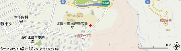 大津市立山中比叡平児童クラブ周辺の地図