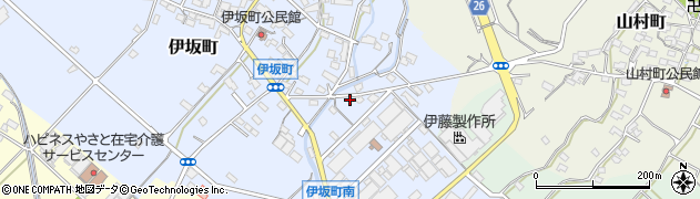 三重県四日市市伊坂町1630周辺の地図