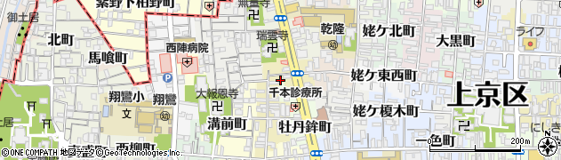 京都府京都市上京区作庵町549周辺の地図
