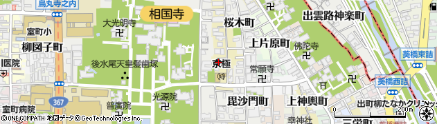 京都府京都市上京区薮之下町428周辺の地図