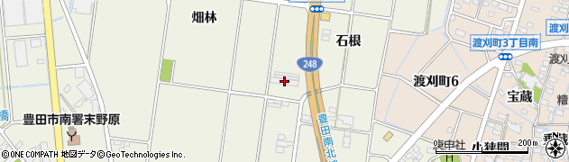愛知県豊田市鴛鴨町畑林280周辺の地図