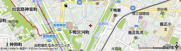 京都府京都市左京区下鴨宮河町50周辺の地図