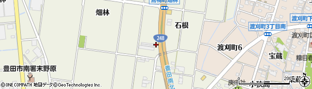 愛知県豊田市鴛鴨町畑林279周辺の地図