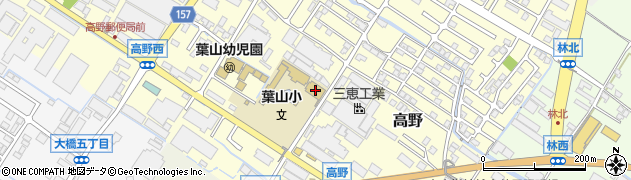 滋賀県栗東市高野530周辺の地図