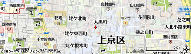 京都府京都市上京区大黒町693周辺の地図