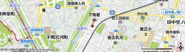 京都府京都市左京区田中馬場町周辺の地図