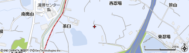 愛知県大府市長草町西忍場80周辺の地図