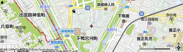 京都府京都市左京区下鴨宮河町57周辺の地図