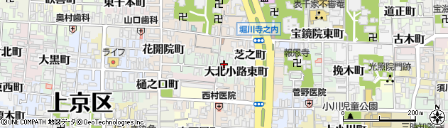 京都府京都市上京区大北小路東町470周辺の地図