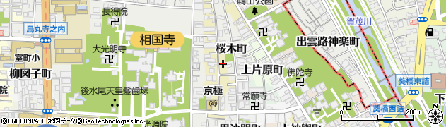京都府京都市上京区薮之下町423周辺の地図