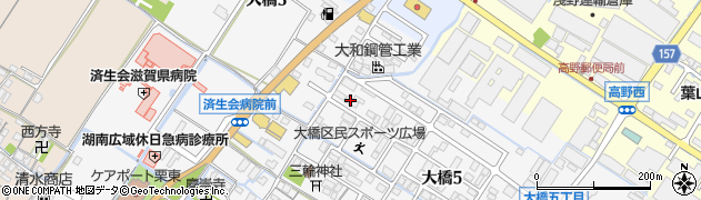 フクダ電子京滋販売株式会社　滋賀営業所周辺の地図