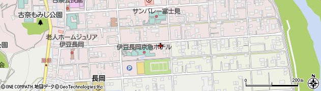 伊豆長岡温泉京急ホテル　予約直通周辺の地図