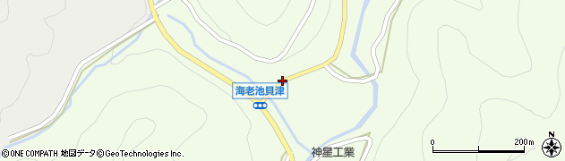 愛知県新城市海老（池貝津）周辺の地図