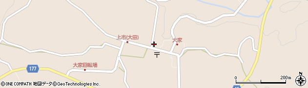 島根県大田市大代町大家1655周辺の地図