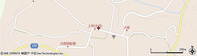 島根県大田市大代町大家1601周辺の地図
