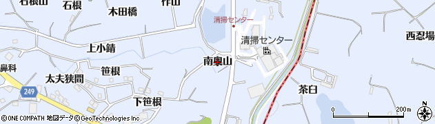 愛知県東海市荒尾町（南奥山）周辺の地図