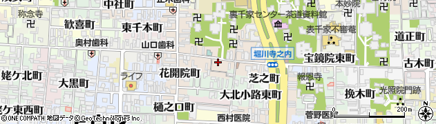 京都府京都市上京区妙蓮寺前町358周辺の地図